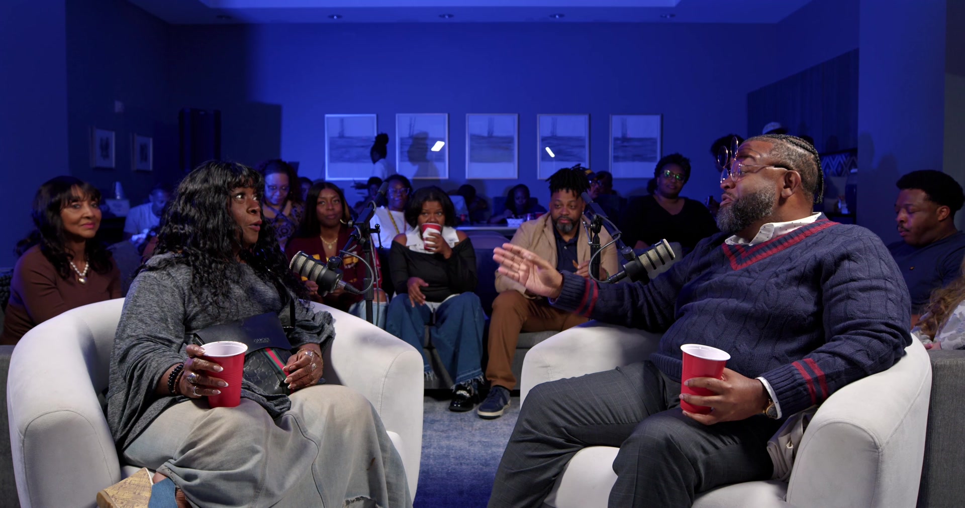 Charnele Brown and Durrell K. Douglas in conversation